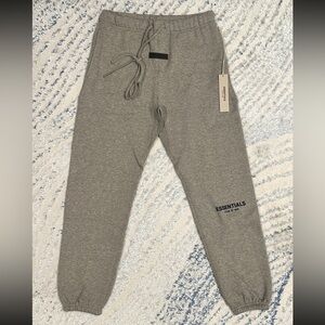 Essentials Grey Sweatpants Joggers